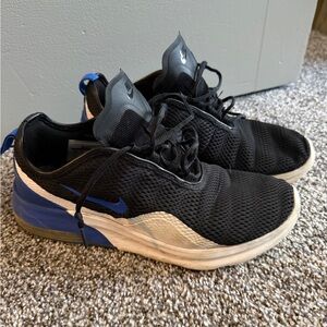 Men’s Nike Air Max Black and White Athletic Shoe